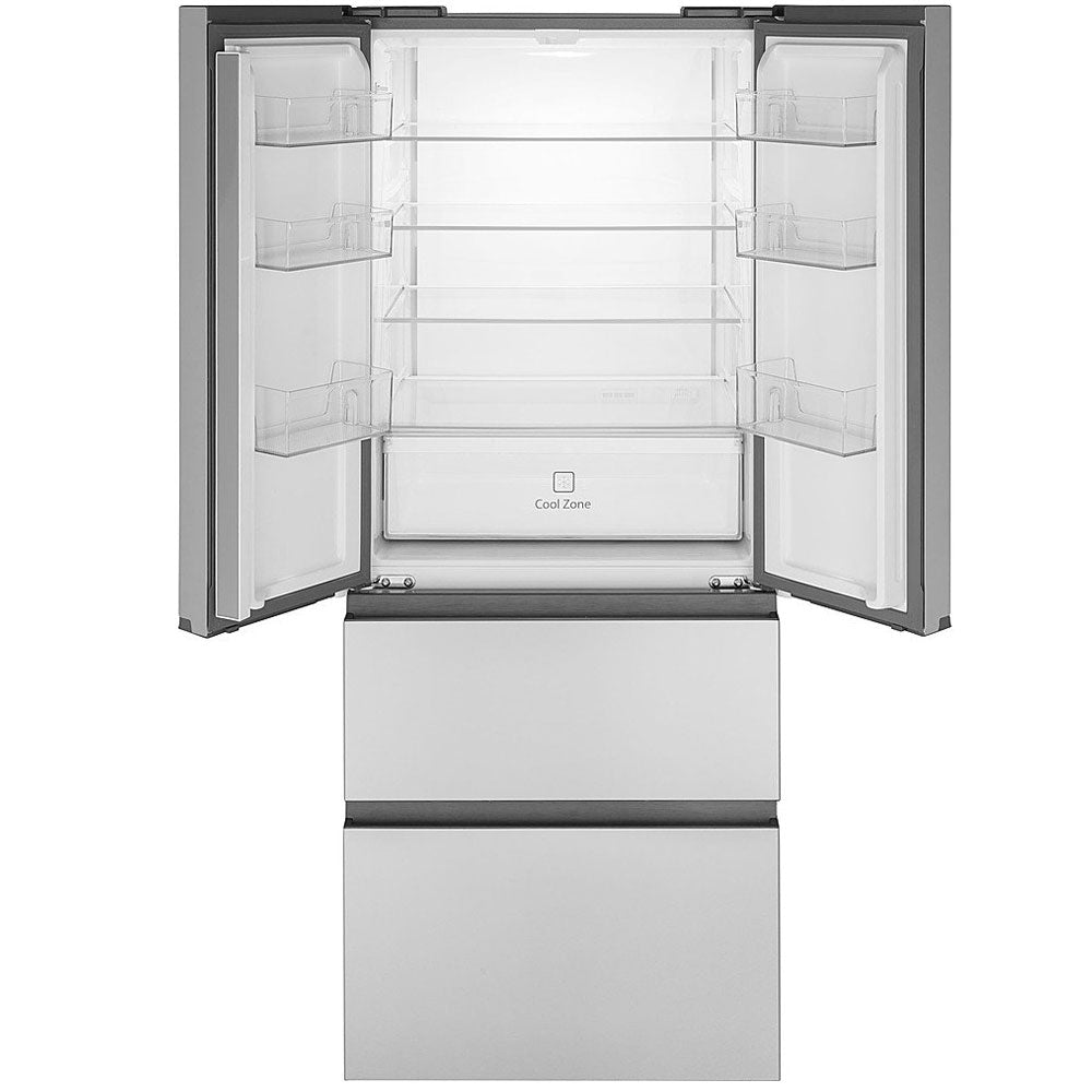 14.5 CuFt 4-Door French Door Refrigerator in Stainless Steel