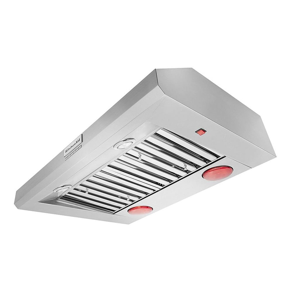 36" 585/1170 CFM Motor Class Commercial Style Wall Mount Canopy Range Hood - Stainless Steel