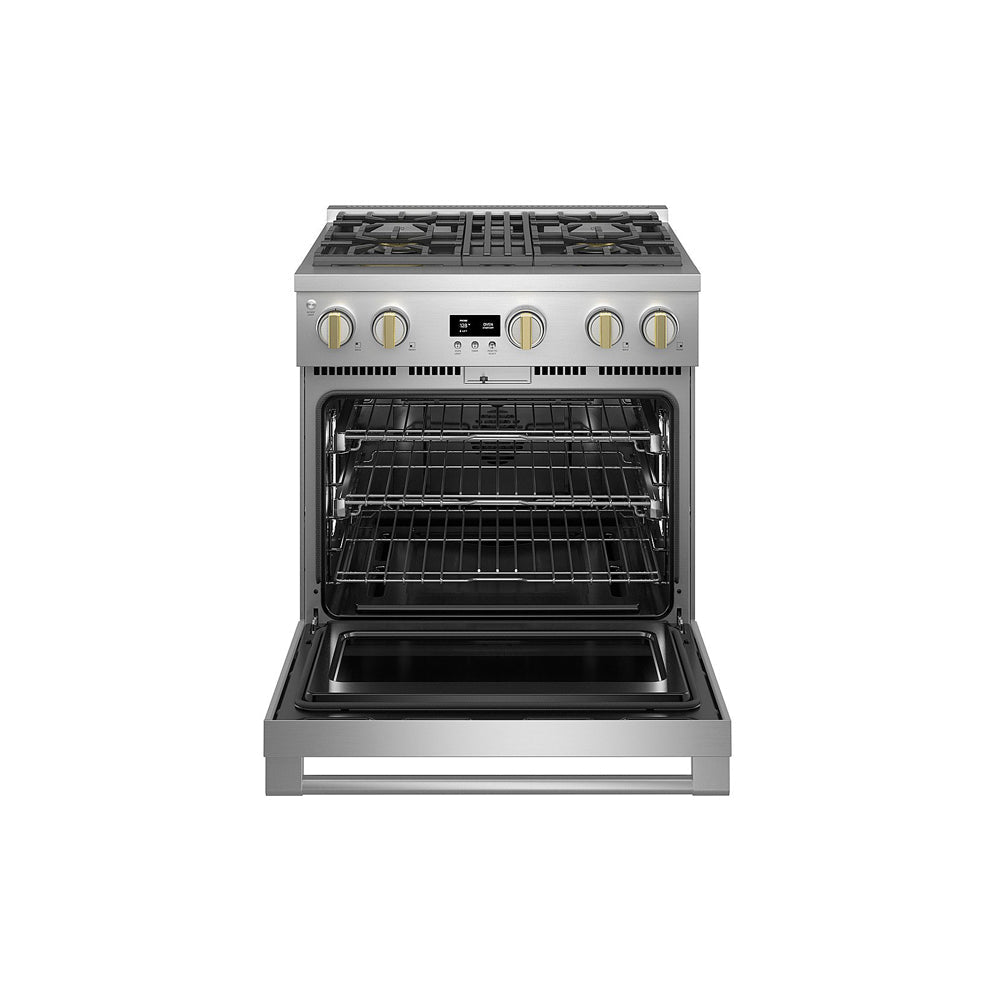 5.7 CuFt Smart Slide-In Gas Range in Stainless Steel