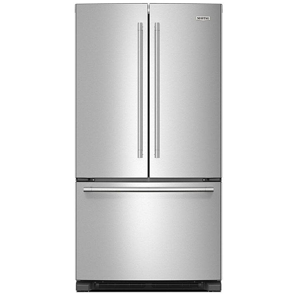 25 Cu. Ft. 36" Wide French Door Bottom Mount Refrigerator with Max Cool Setting