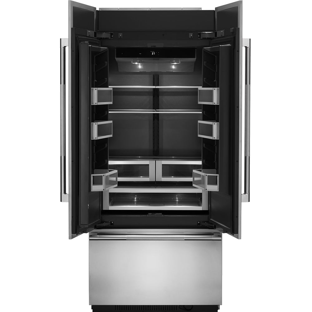 20.8 CuFt Built-In French Door Panel Ready Refrigerator