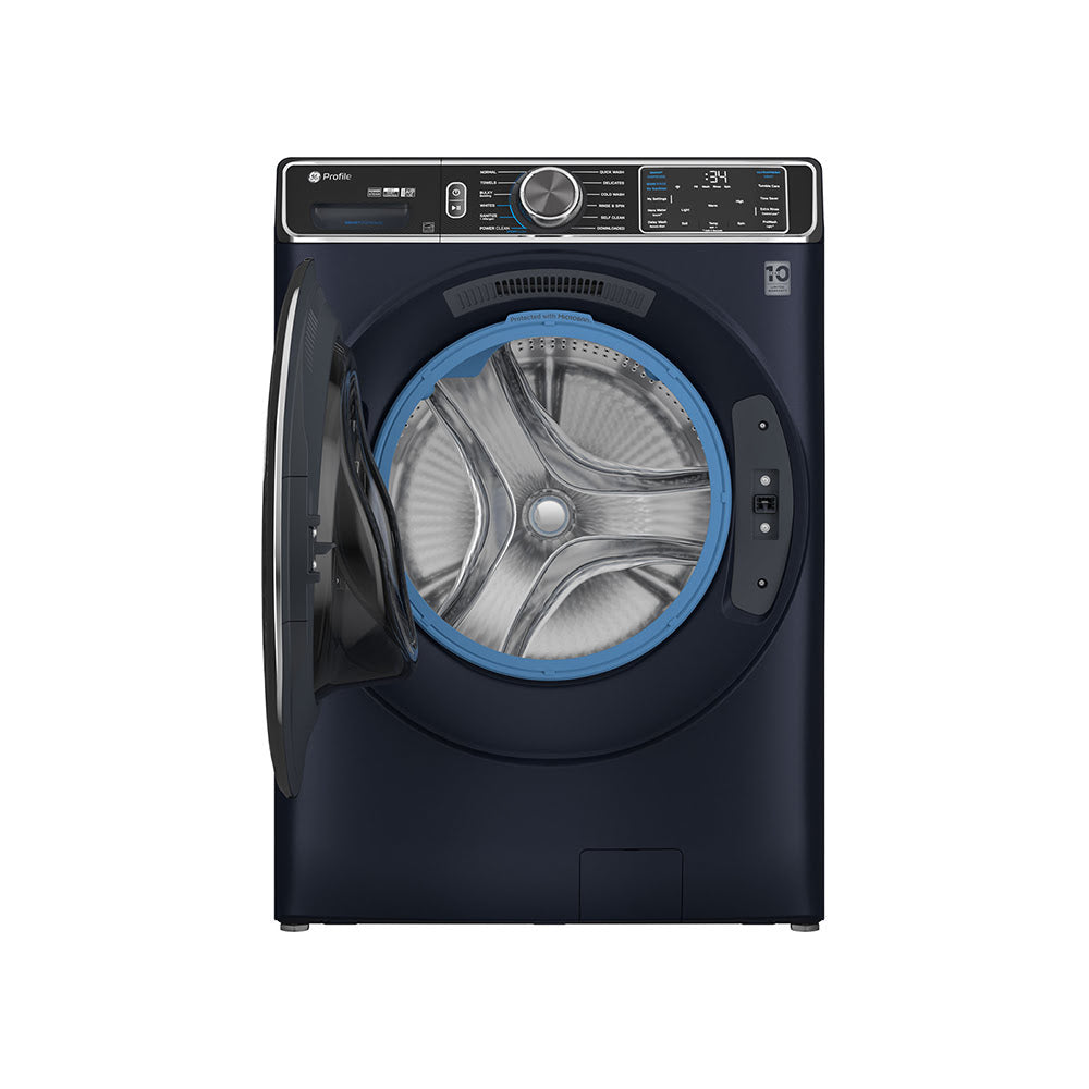 5.3 CuFt Smart Front Load Sapphire Blue Washer with UltraFresh™ Vent System+ with OdorBlock™