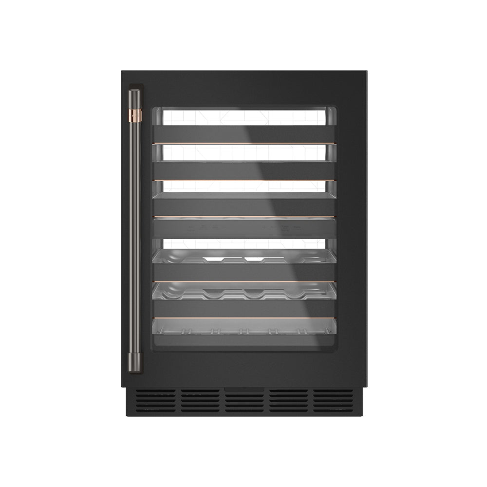 Wine/Beverage Center Handle Kit - Brushed Black