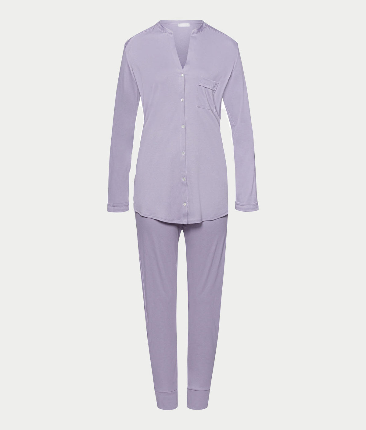 Pure Essence Button Front Soft Cotton Pajama Set