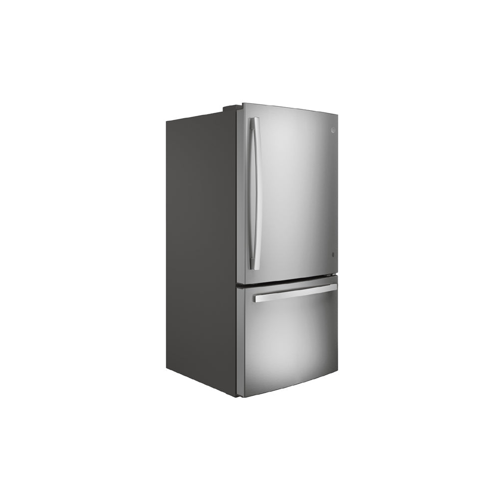 24.8 Cu Ft Bottom Freezer Mount Refrigerator - Stainless Steel