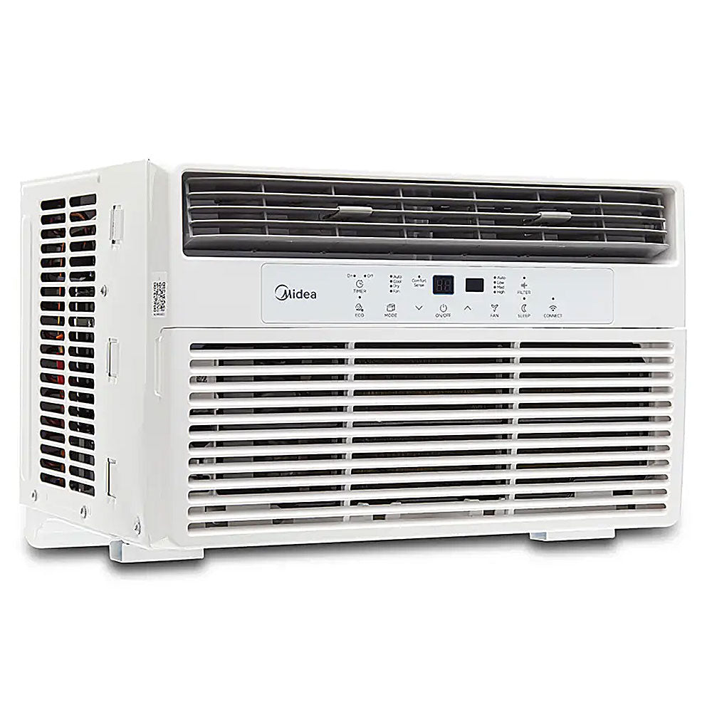 8,000 BTU 115V Smart Window Air Conditioner with Comfort Sense Remote