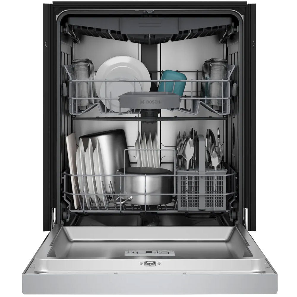 300 Series 24'' Wide 48 dBA Dishwasher with Recessed Handle — Stainless Steel
