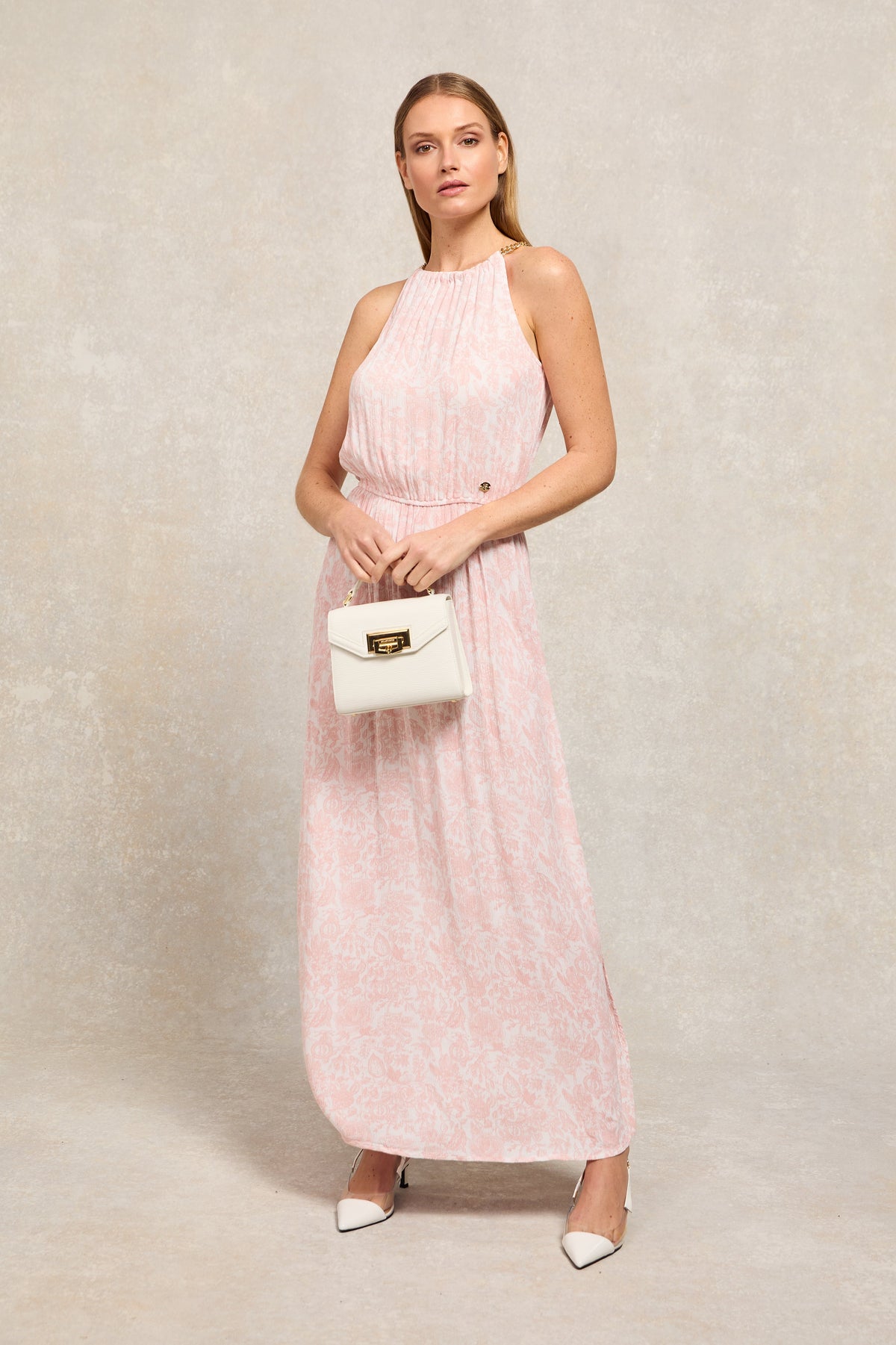 Paloma Maxi Dress (Willow Pink)