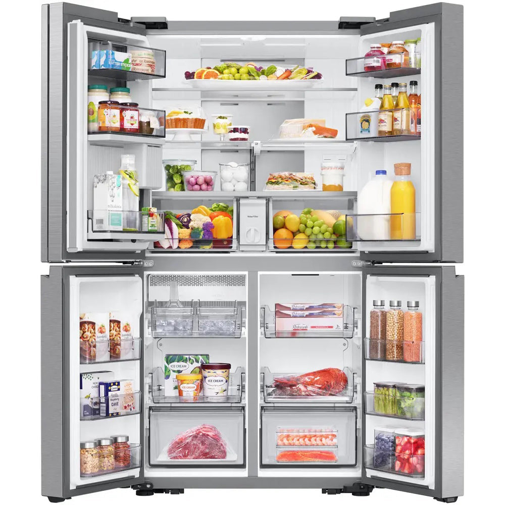 22.8 CuFt Counter Depth French Door Refrigerator in Silver Stainless