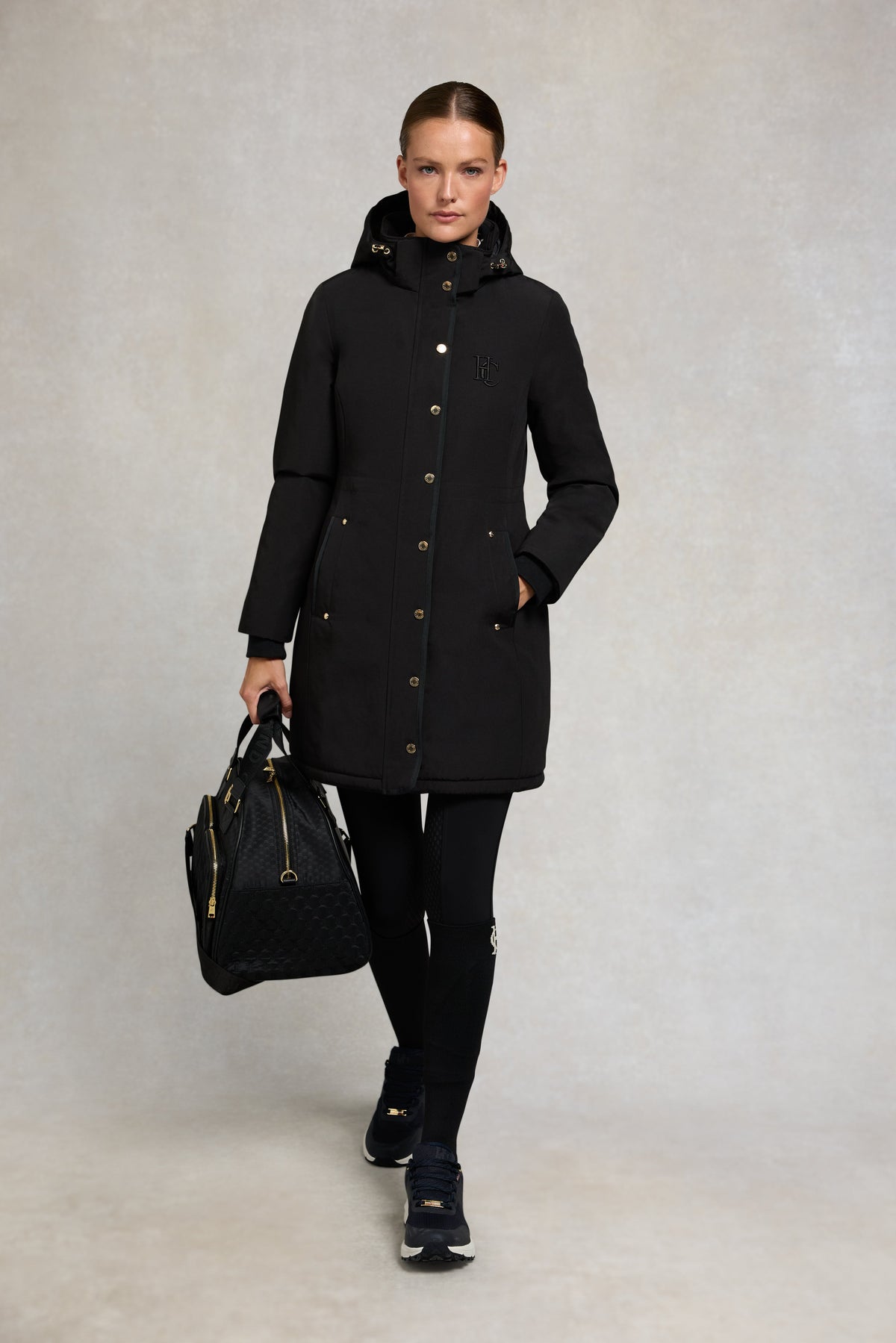 Team Waterproof Coat (Black)