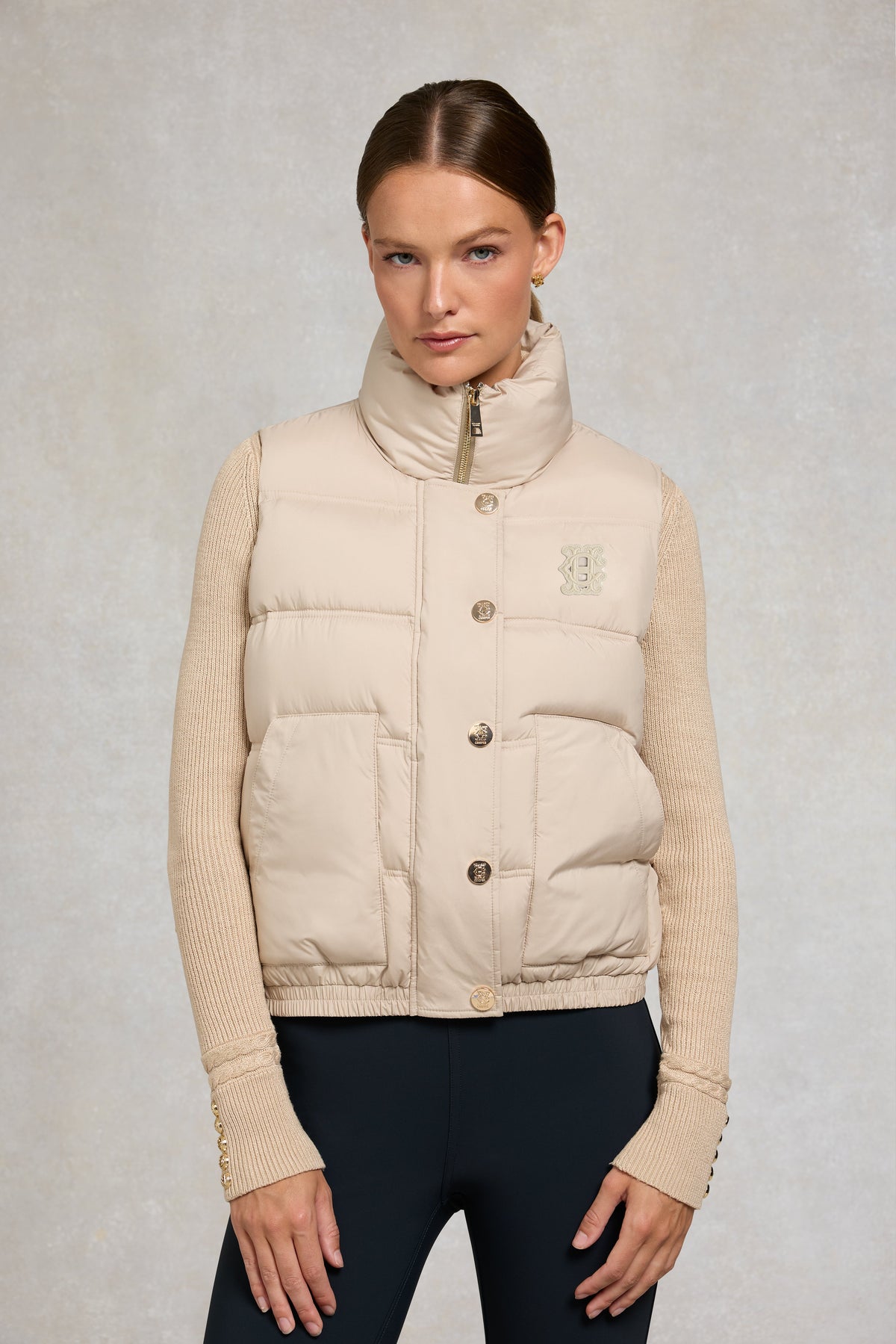 Milton Padded Gilet (Putty)