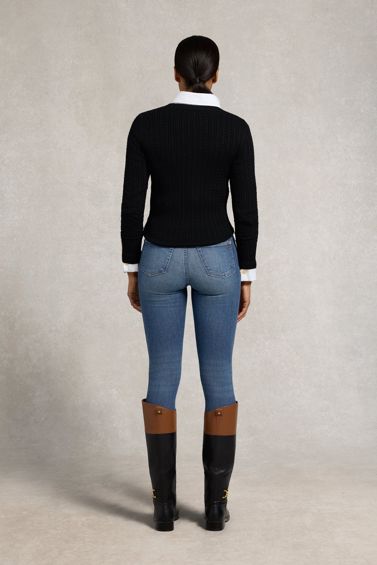 Princeton Crew Neck Knit (Black)
