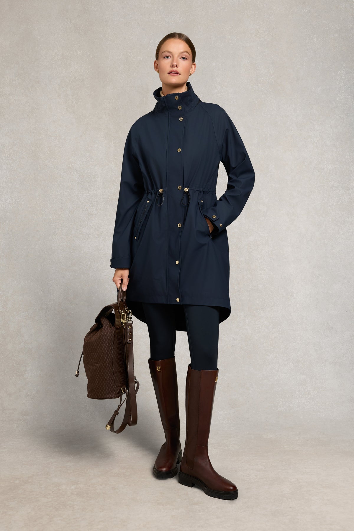 Chartwell Rain Parka (Ink Navy)