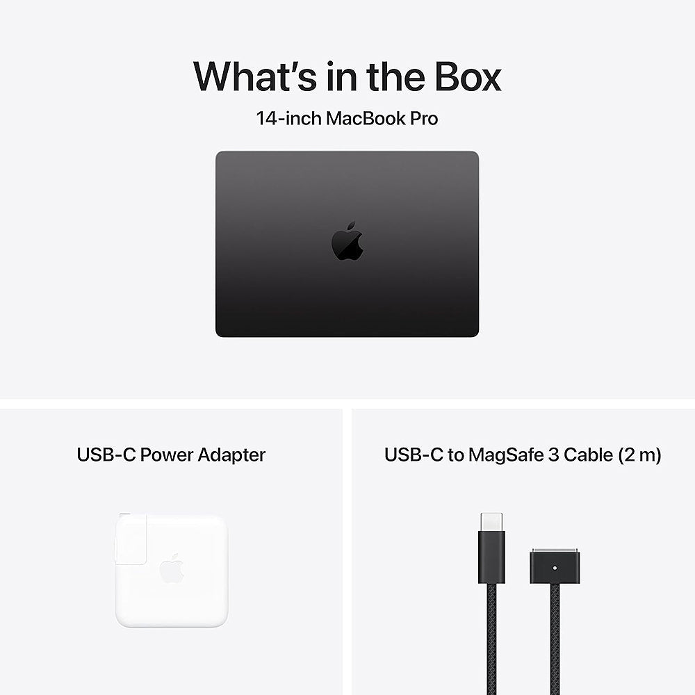 14” MacBook Pro M5 Chip with 10-Core CPU 16GB RAM 1TB SSD Liquid Retina Display - Space Black