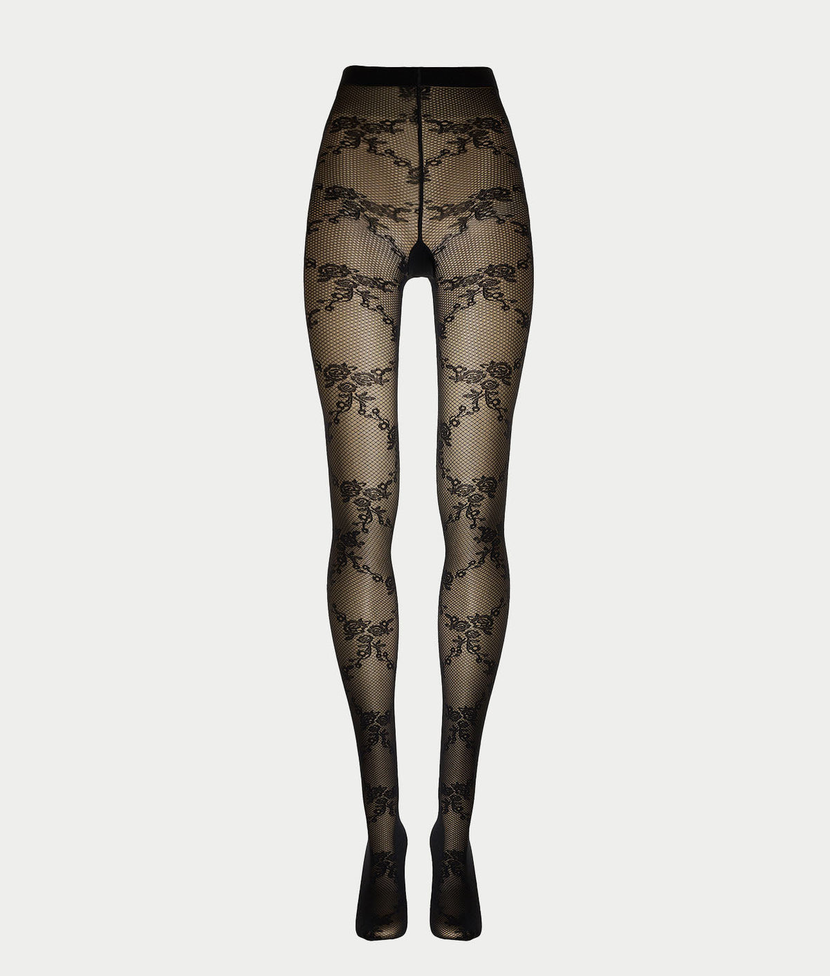 Floral Lace Tights