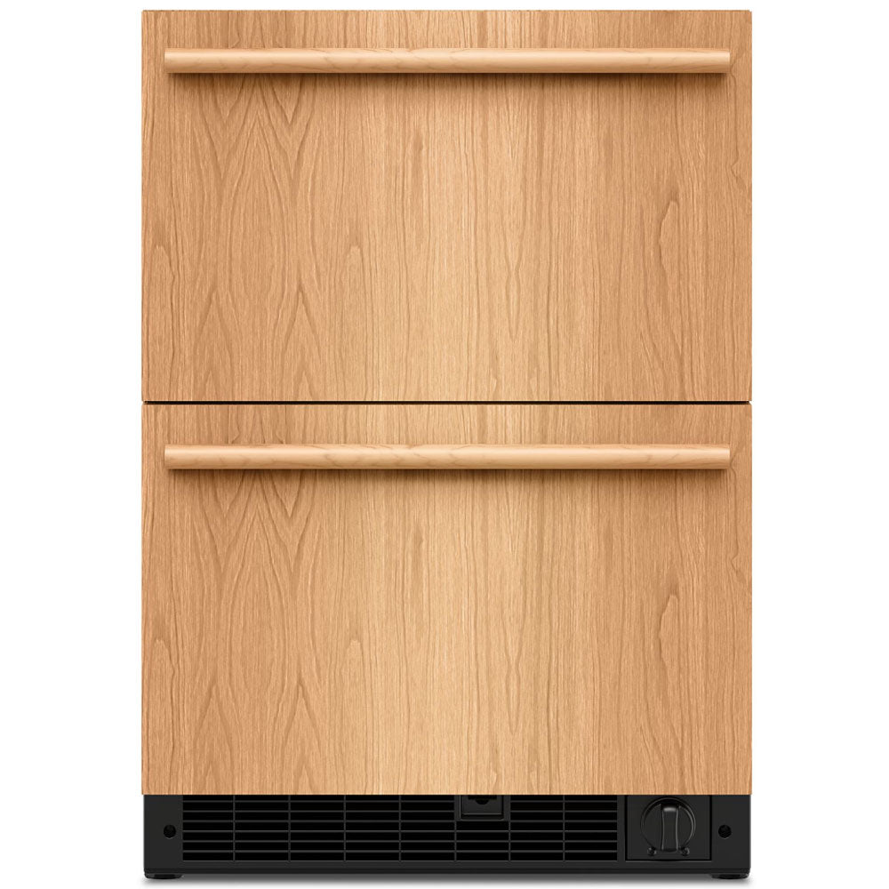 4.2 Cu. Ft. 24" Undercounter Double-Drawer Refrigerator/Freezer — Panel Ready