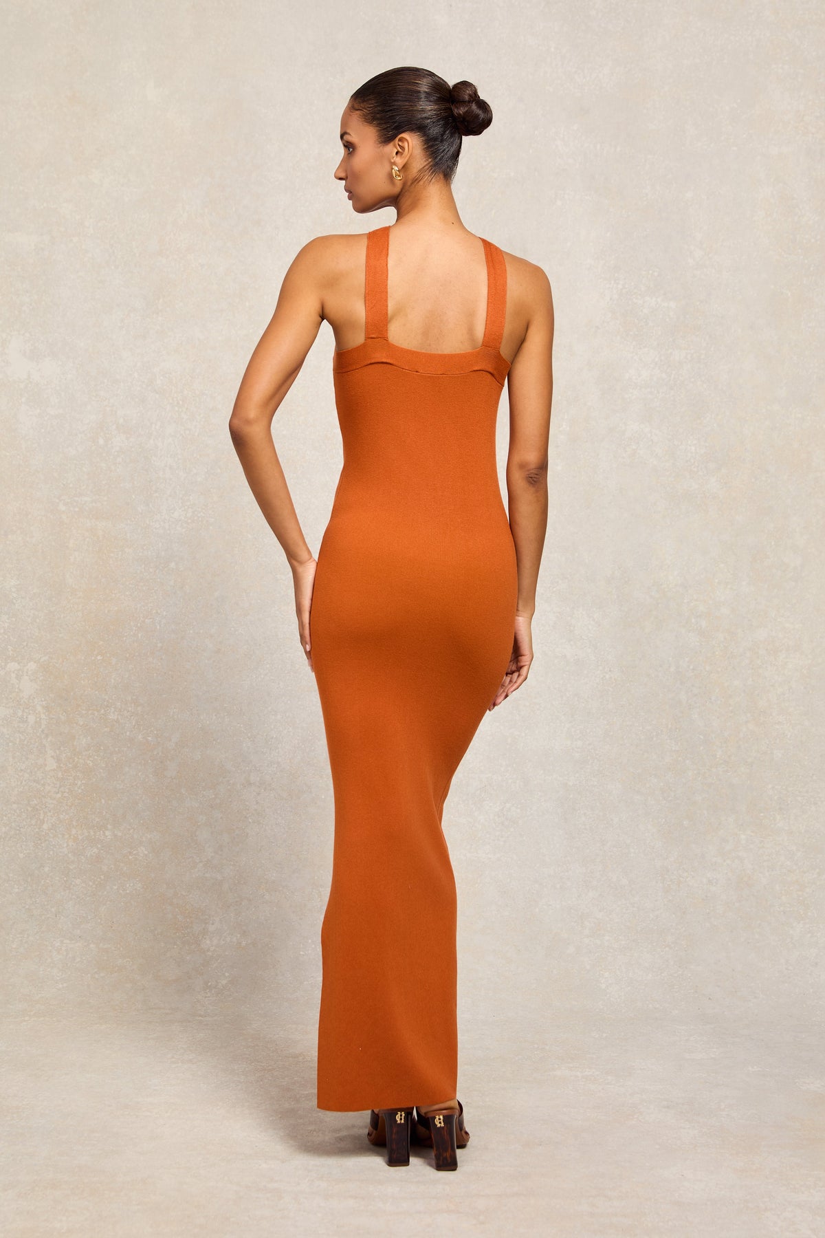 Maya Dress (Rust)
