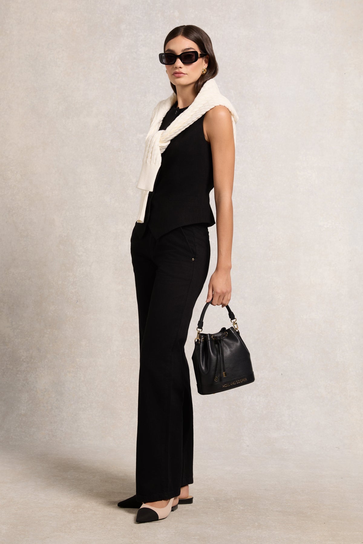 Richmond Waistcoat (Black Linen)