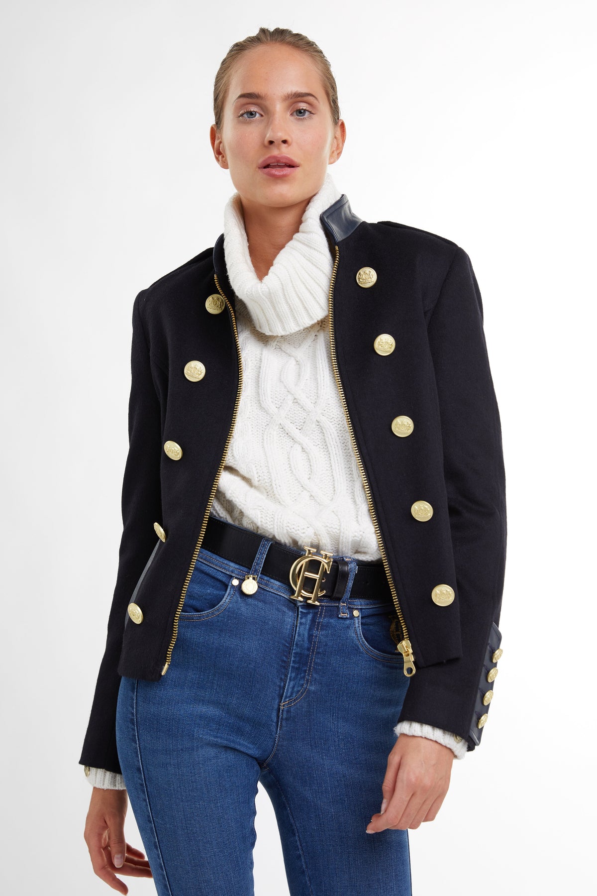 Windsor Jacket (Navy Loxley)