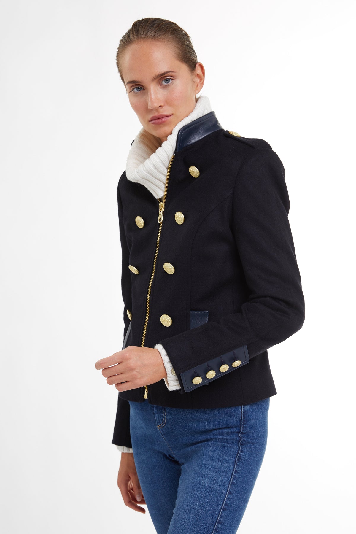 Windsor Jacket (Navy Loxley)