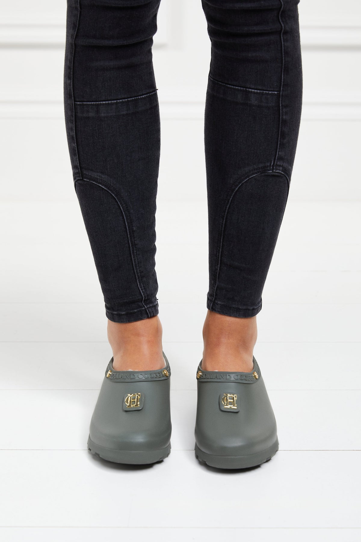 Sherpa Lined Gardening Loafer (Matte Green)
