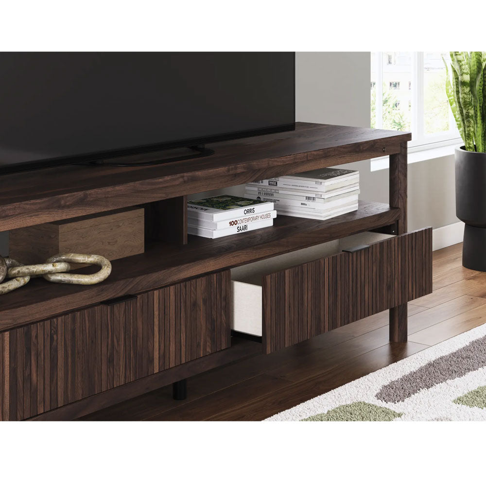 Cadmori 72" Wide TV Stand — Brown