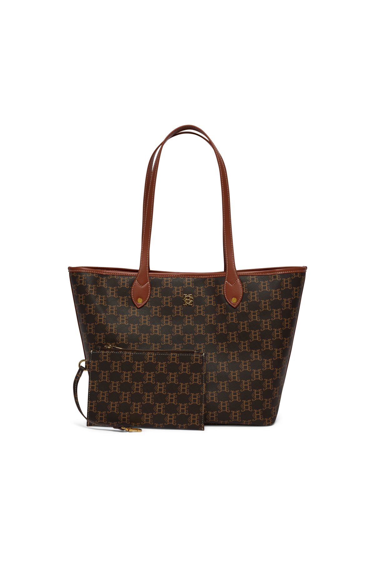 Monogram Tote (Tan Monogram)