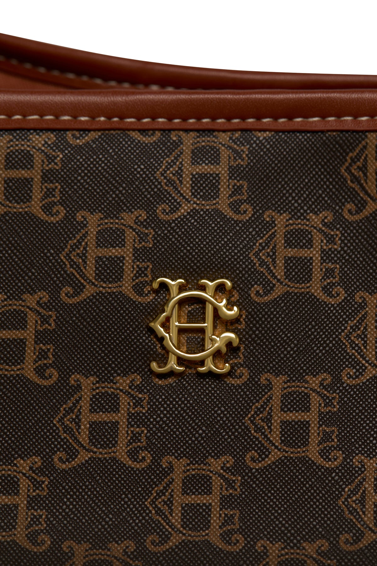 Monogram Tote (Tan Monogram)