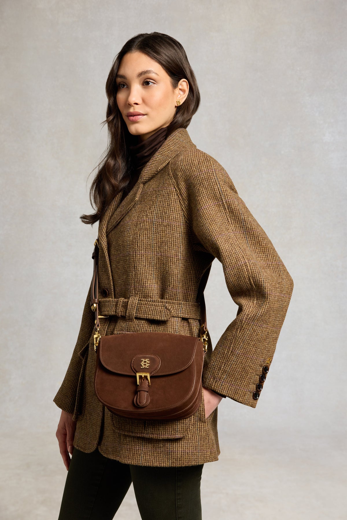 Highgrove Bag (Walnut Nubuck)
