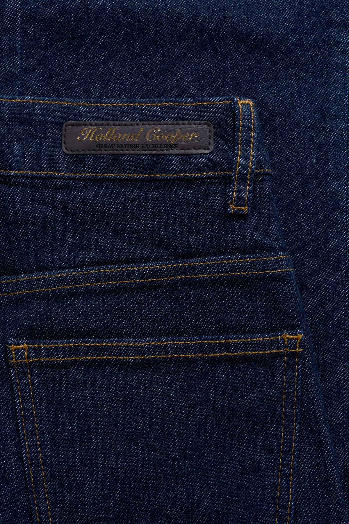 Classic Straight Jean (Super Dark Denim)