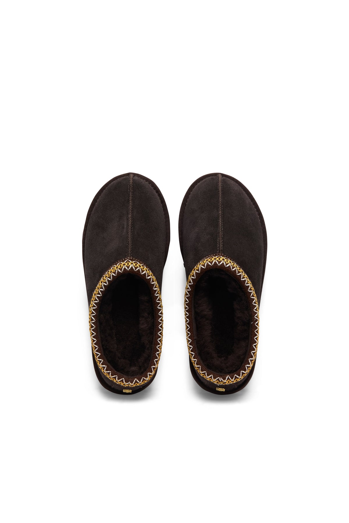 Ultra Low Shearling Mule (Chocolate)