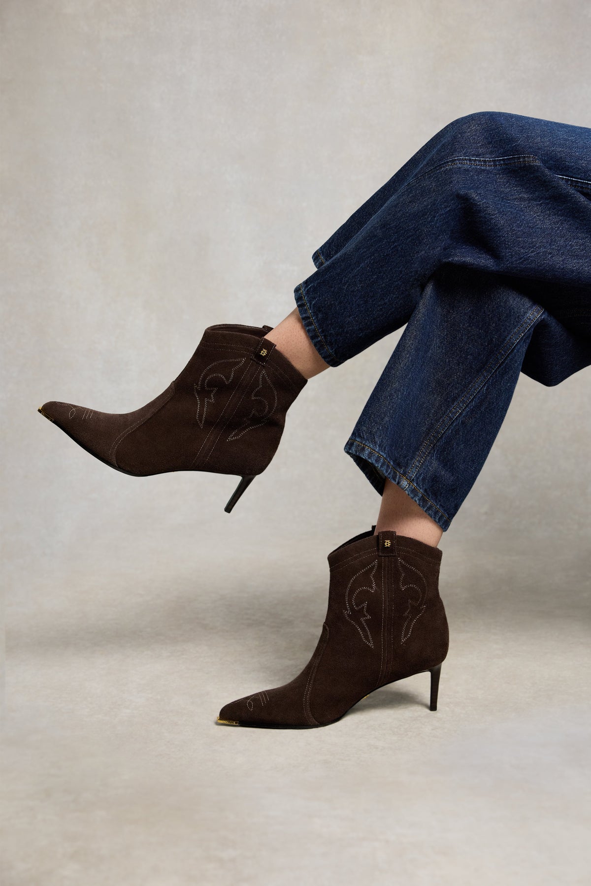 Montana Western Boot (Chocolate)