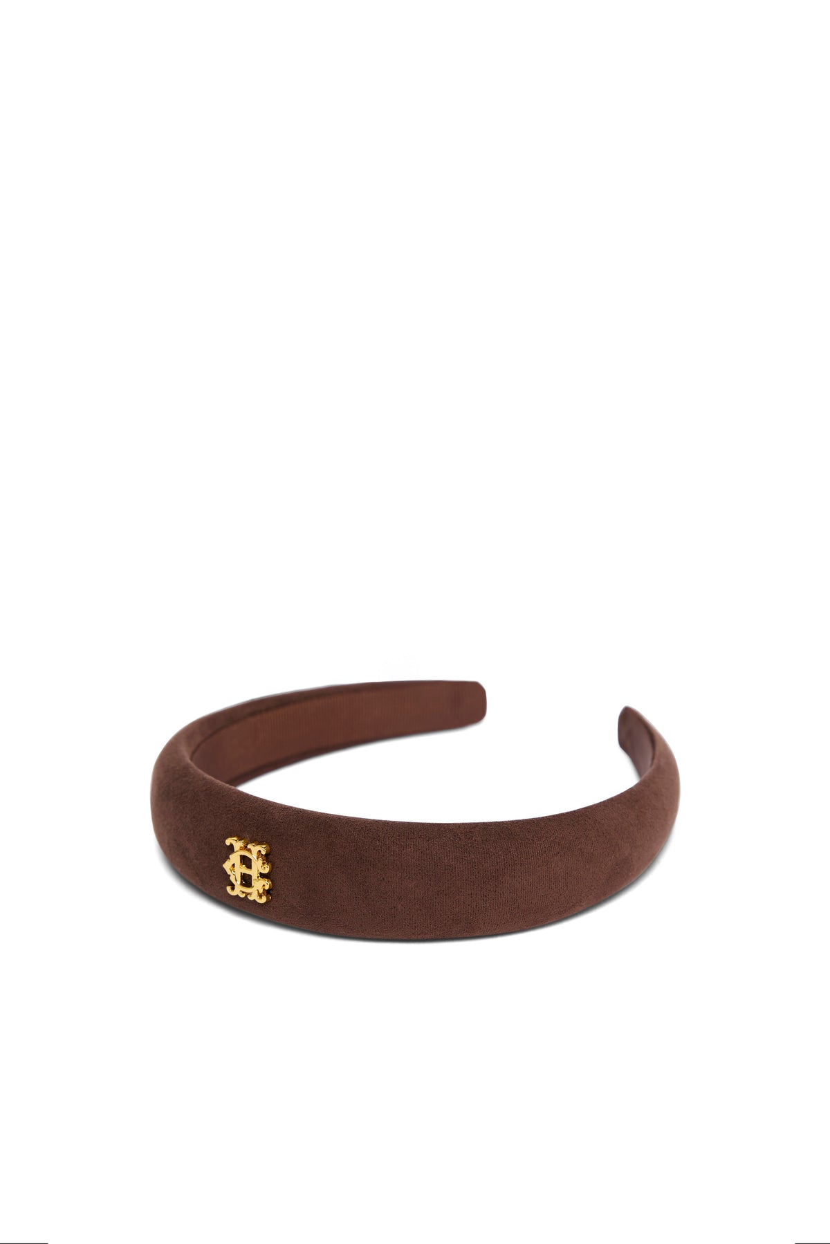Suede Headband (Chocolate)
