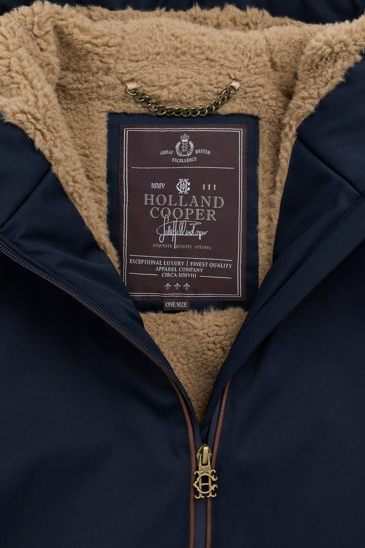 One-Size Waterproof Jacket (Dark Navy)