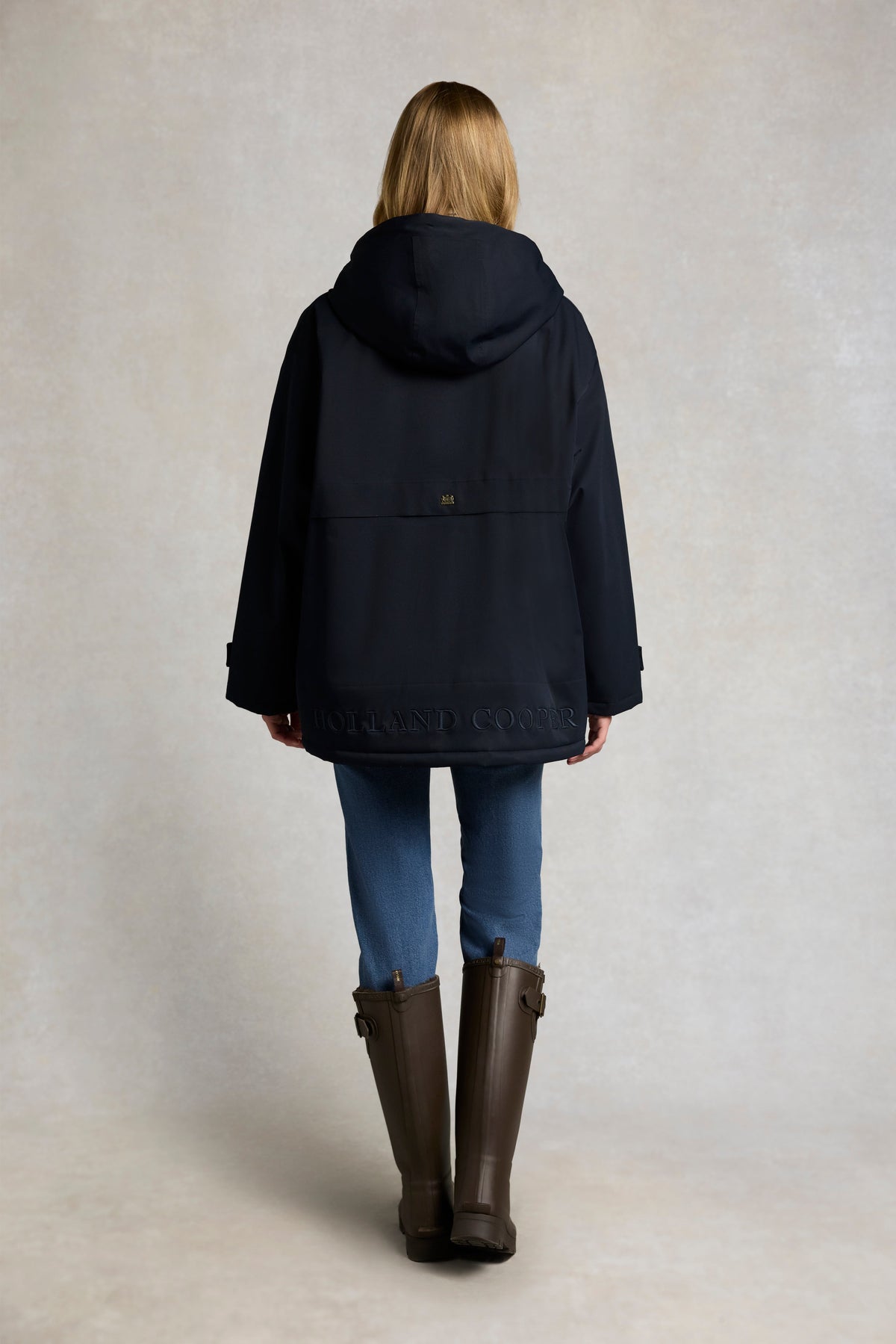One-Size Waterproof Jacket (Dark Navy)