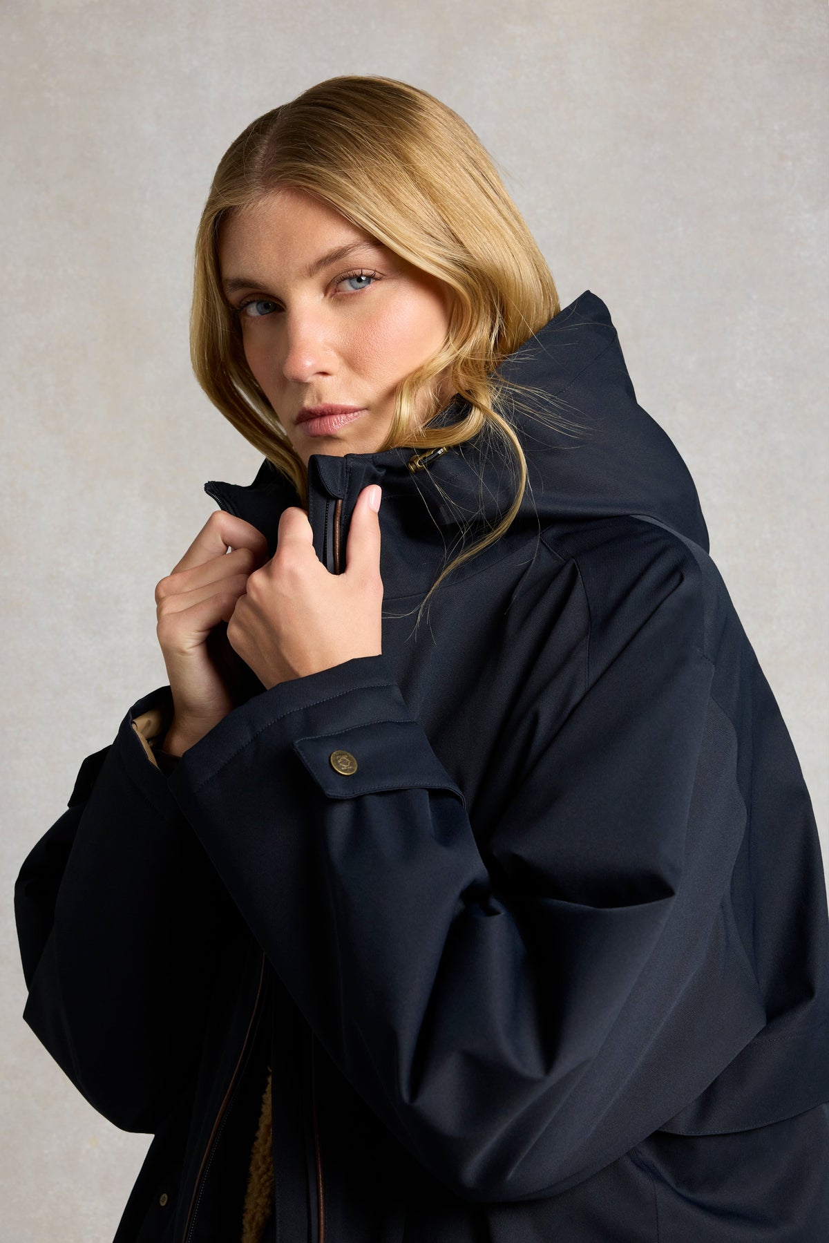 One-Size Waterproof Jacket (Dark Navy)