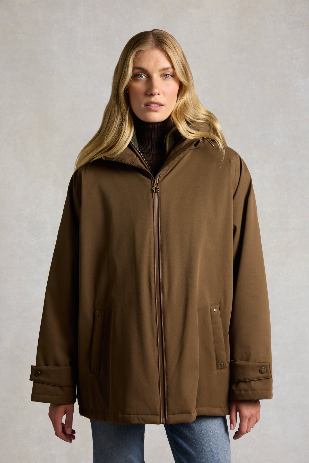 One-Size Waterproof Jacket (Chestnut)