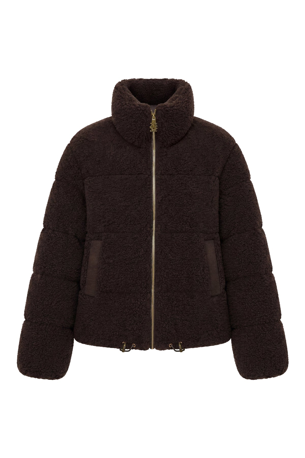 Classic Teddy Padded Jacket (Chocolate Borg)