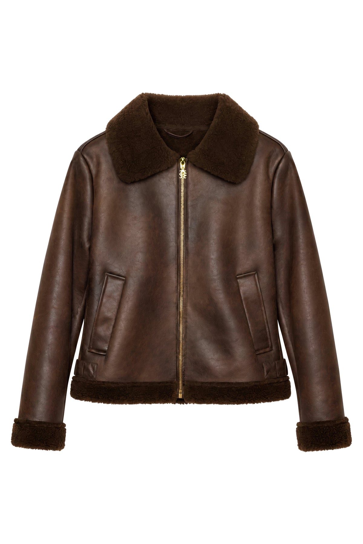 Carnaby Aviator Jacket (Chocolate)