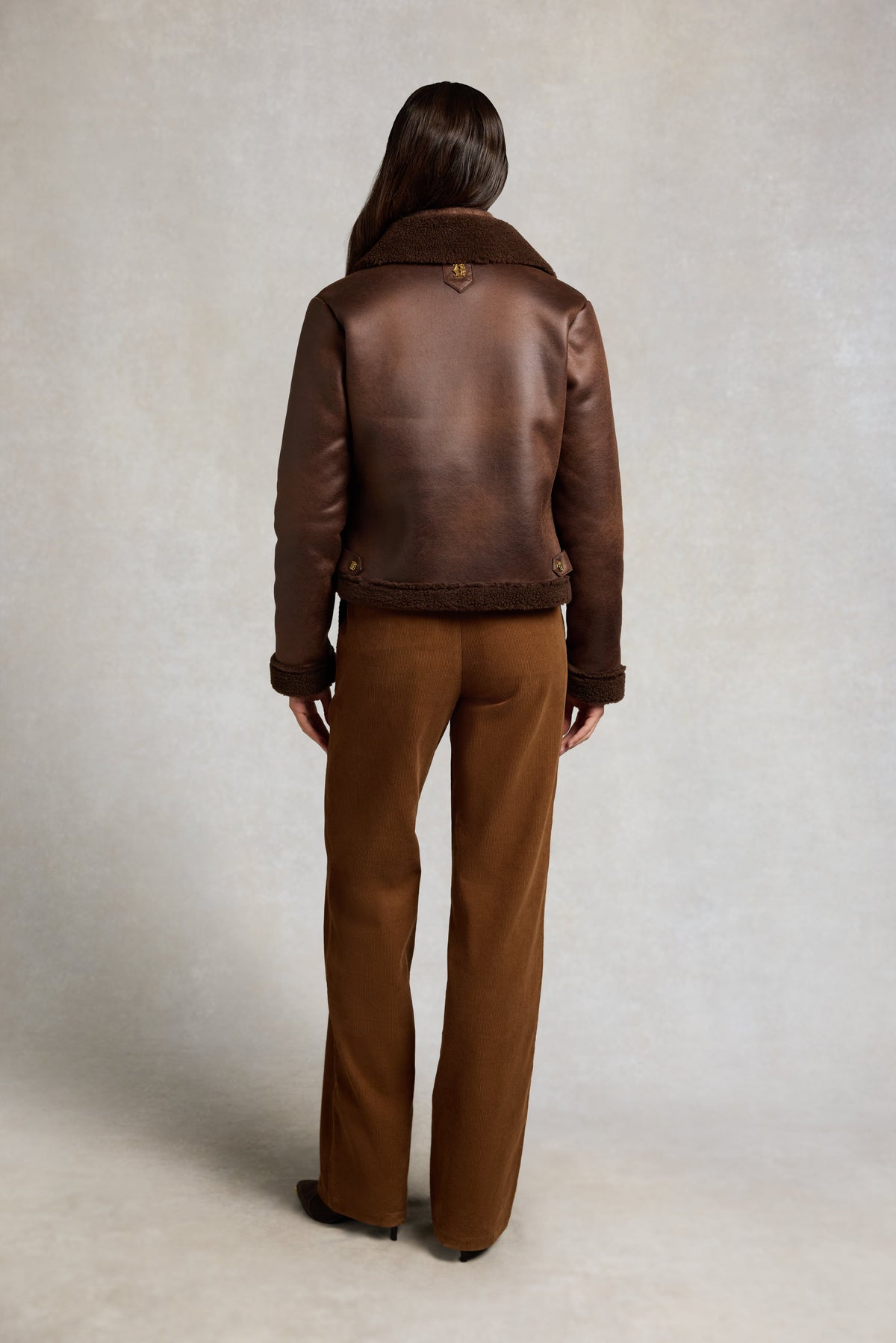Carnaby Aviator Jacket (Chocolate)