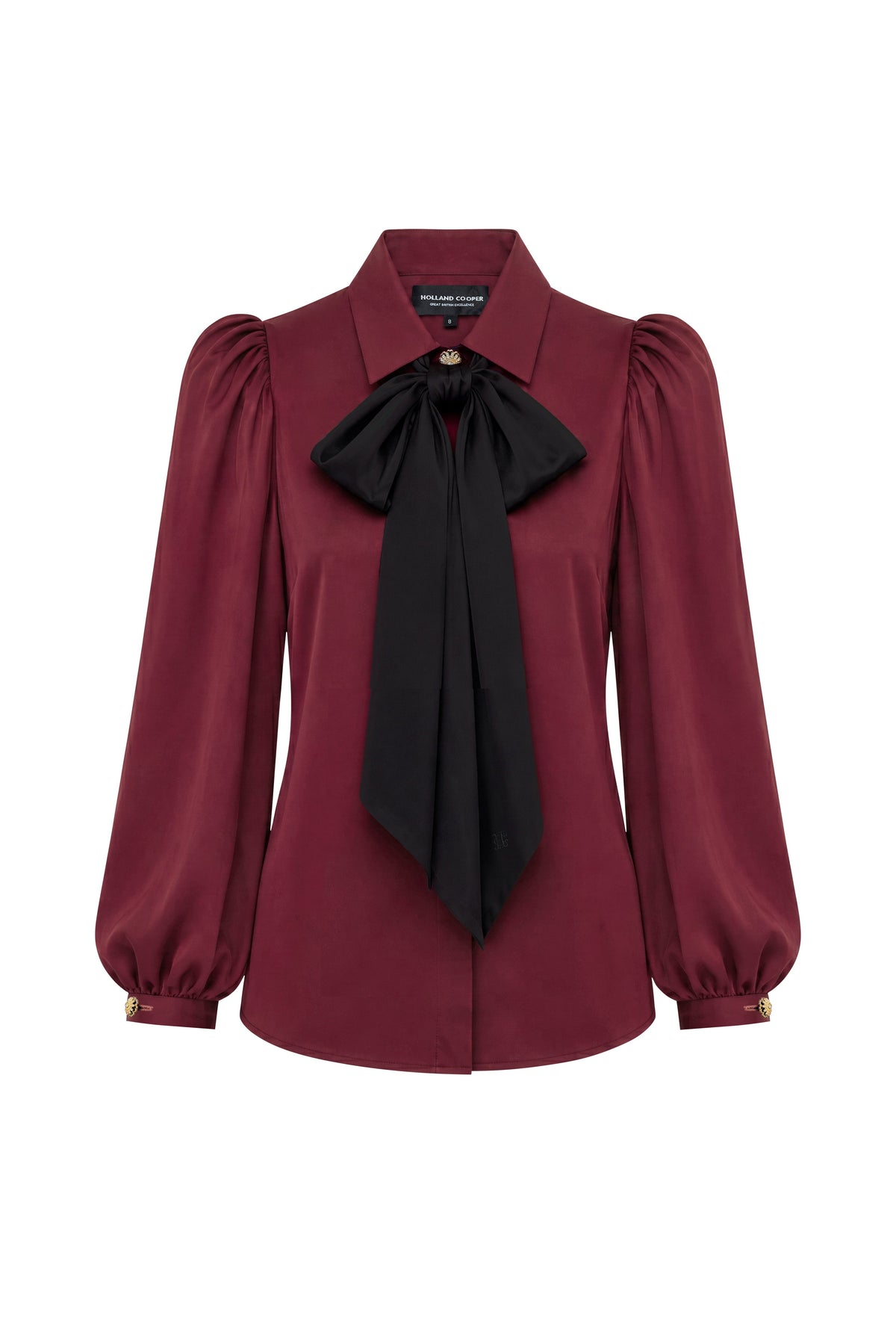 Broadway Blouse (Deep Red)