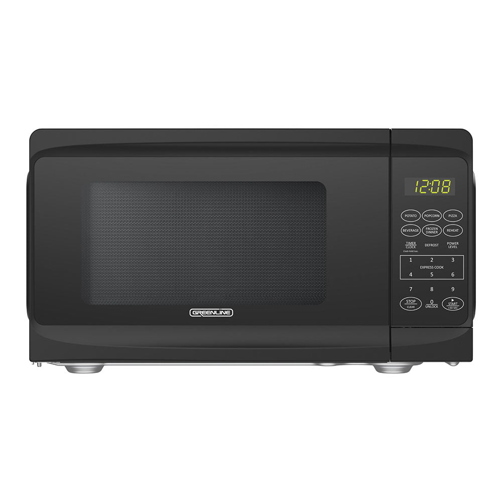 0.07 CuFt 700W Countertop Microwave in Black