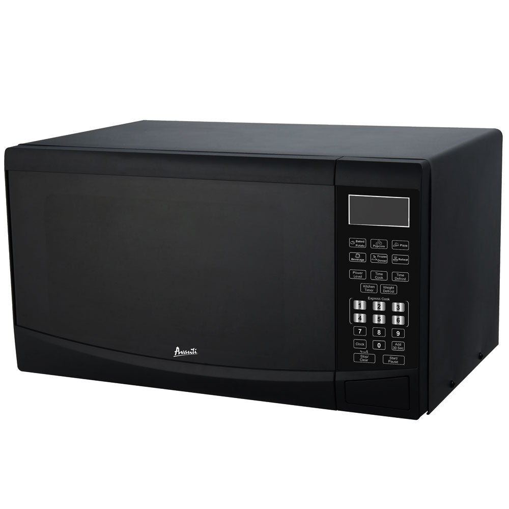 0.9 CuFt 900 Watts Countertop Microwave in Black