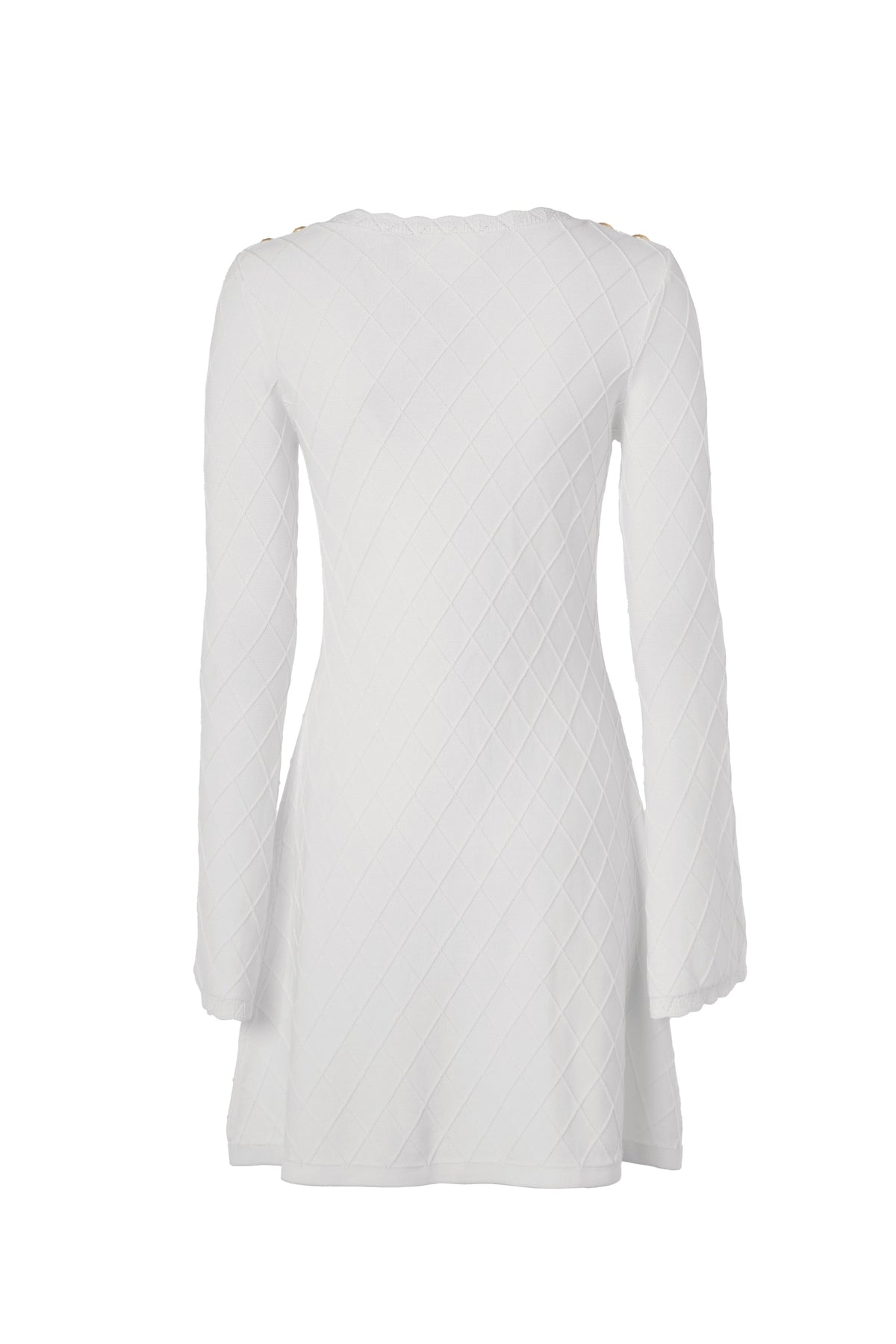Olive Mini Dress (White)