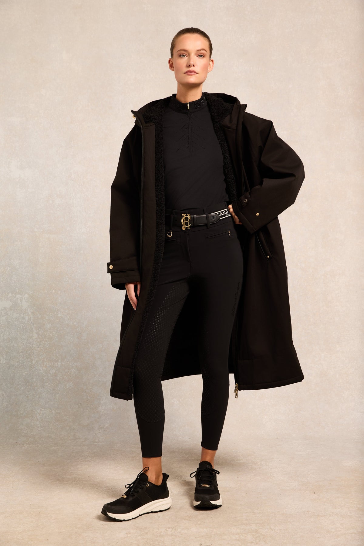 Crystal Long Sleeve Base Layer (Black)