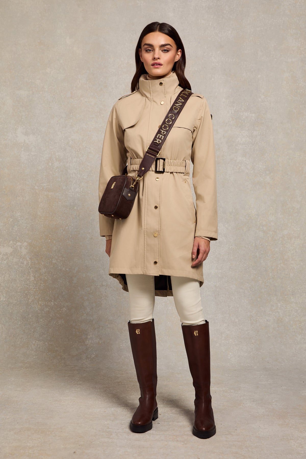 Rosedale Waterproof Parka (Stone)