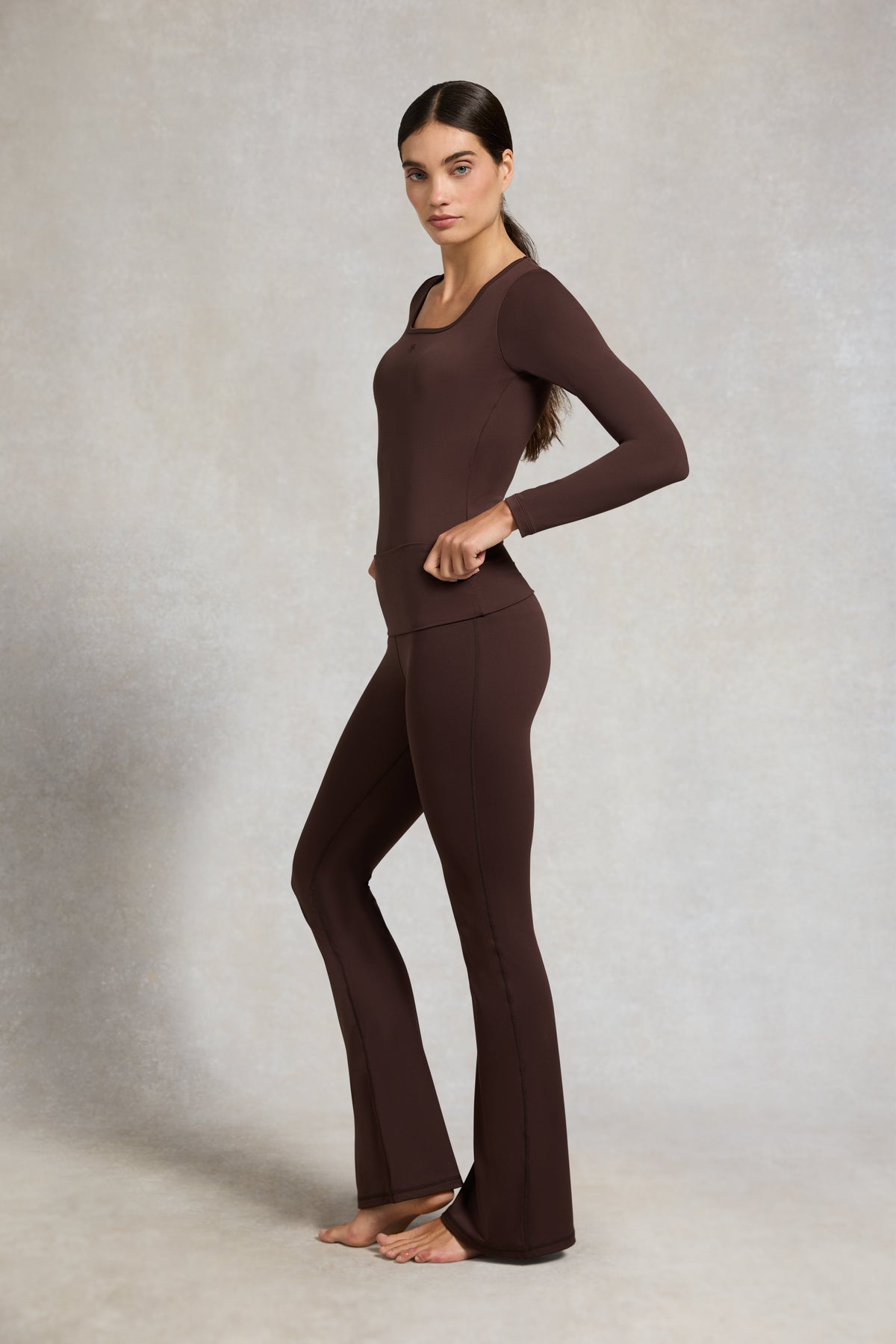 Supersoft Flared Pant (Walnut)