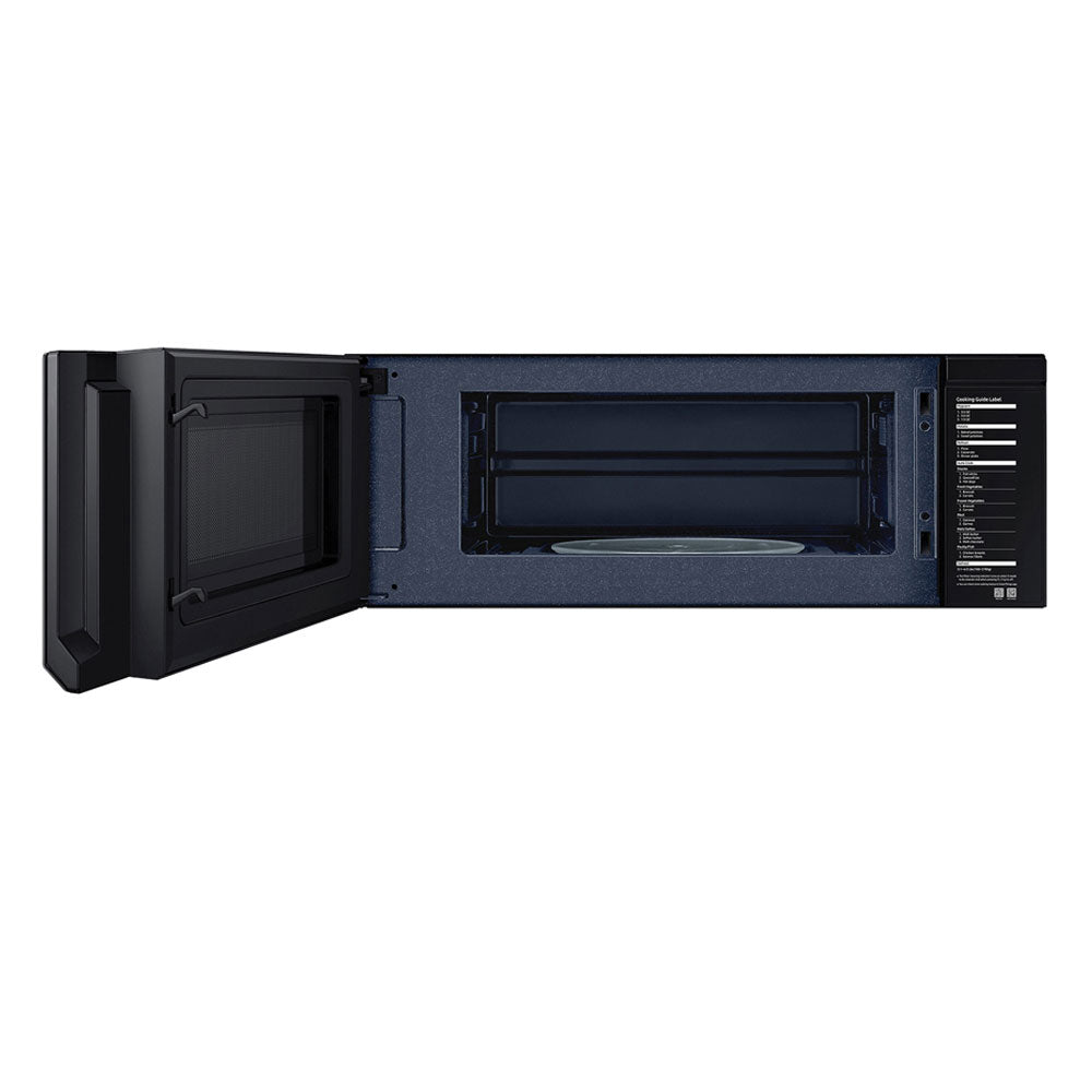 BESPOKE 1.1 CuFt SLIM Over-the-Range Microwave in White Glass