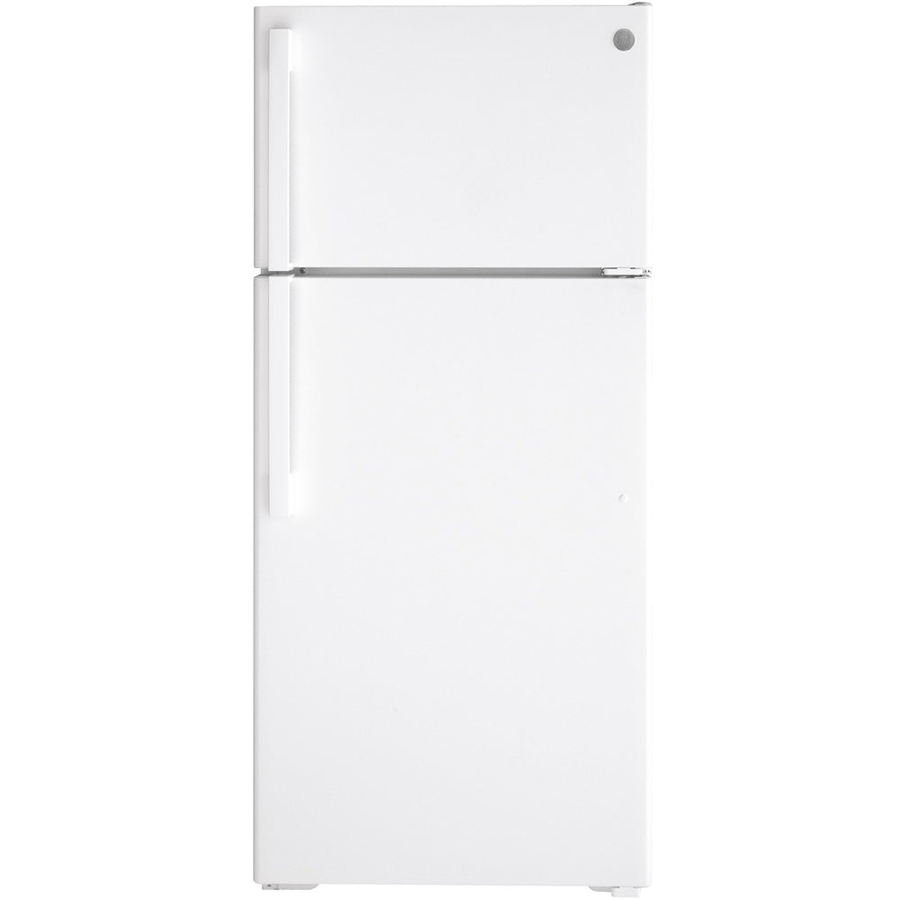 16.6 CuFt Top-Mount Refrigerator in White with Dairy Compartment