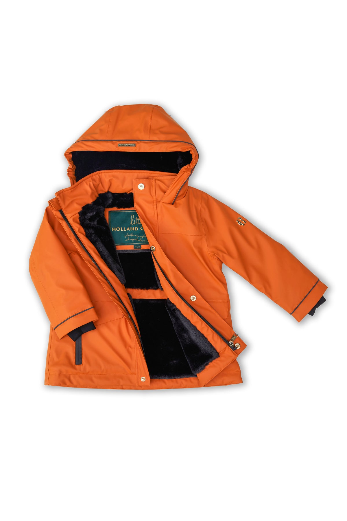 Little Sherpa Rain Mac (Firecracker)